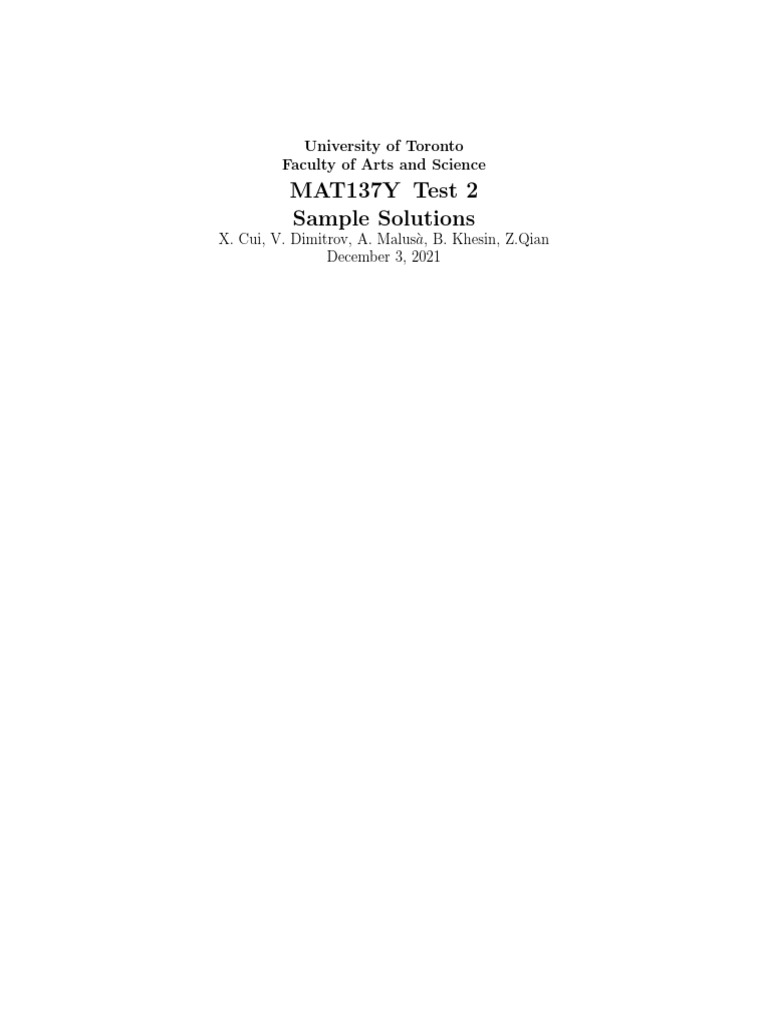 Test2 sol pdf derivative function mathematics 