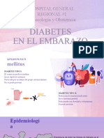 EXPO. Diabetes en El Embarazo