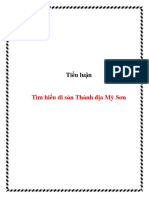 Tiểu luận - Tìm hiểu di sản Thánh địa Mỹ Sơn - 895299