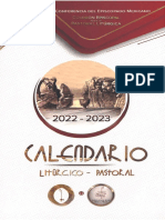 Calendario Litúrgico-Pastoral 2022-2023 - CEM