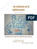 Taller de Violencia en La Adolescencia