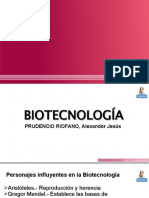 Personajes e historia de la biotecnología