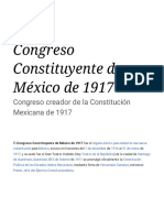 Congreso Constituyente de México de 1917 - Wikipedia, La Enciclopedia Libre