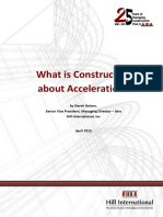 What Is Constructive About Acceleration?