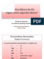 12 Gramática Básica de Ingles Como Segundo Idioma (Presentación) Autor Patricia Robinson