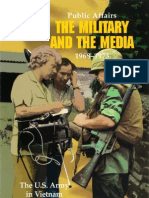 Public Afffairs The Military and The Media, 1968-1973