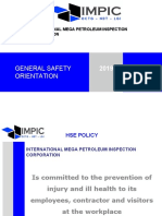 Visitor Safety Orientation - IMPI
