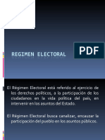 Regimen Electoral
