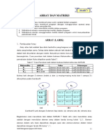 Array Matriks