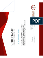 DELNET Certificate