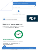 Revisión de La Unidad 1 - Google