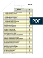 FORMAT IMPORT NILAI KELAS 7A