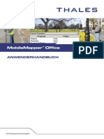 MobileMapper Office User Manual German Revb