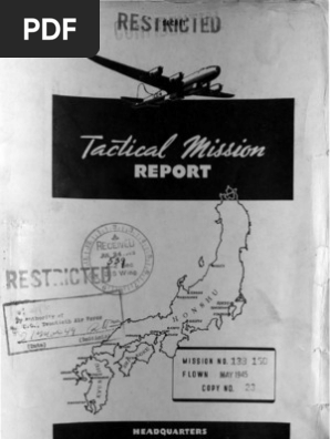 21st Bomber Command Tactical Mission Report 139 and 150, Ocr