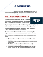 Fog Computing