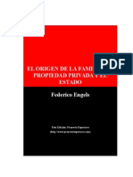 25. El Origen de La Familia, La Propiedad Privada y El Estado