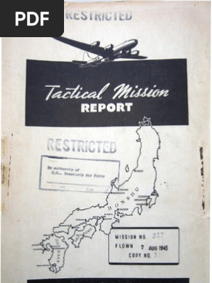 21st Bomber Command Tactical Mission Report 317, Ocr