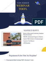 TOEFL STRUCTURE