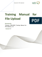 Tatmeen Training Manual For File Upload - v1.0