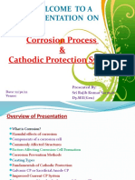 Welcome To A Presentation On: Corrosion Process & Cathodic Protection System