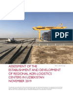 Assessment of Regional Agri Logistics Centers in Uzbekistan