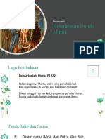 Keterlibatan Bunda Maria: Pertemuan 3