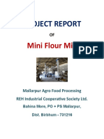 Project On Mini Flour Mill