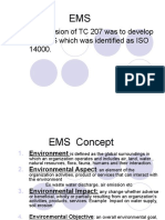 ISO 14001 Enviironment Management System