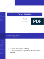 Packet Switching Approaches and Network Layer Performance