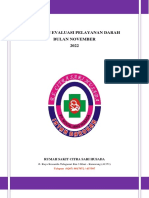 Laporan November Evaluasi Pelayanan Darah