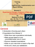 Training On Research Designing/Planning, Implementation and Report Writing by Waktole S. (PHD) Jan. 19-Feb. 11, 2017 Debre Zeith Management Institute