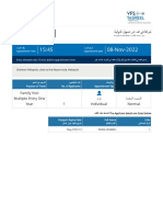 VFS Tasheel - Appointment Letter