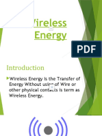 Wireless Energy