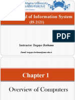 # # Information System Chapter - 1 - Overview - of Computers