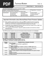 Echnical Ulletin: Important Information About Normal/Smart Panel Firmware Updates