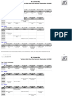 Date Sheet End Semester Examination Fall-2022