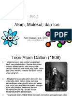 3. Atom, Molekul, Dan Ion