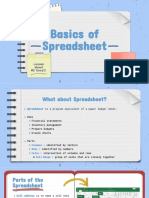 Lesson 5 - Basics of MS Excel