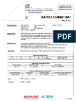 6030P Daiko CuMn13Al