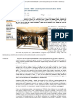 Environnement - WWF Lance La Professionnalisation de La Gestion Du Parc de La Salonga - Adiac-Congo - Com - Toute L'actualité Du Bassin Du Congo