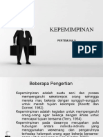 Kepemimpinan: Pertemuan 9