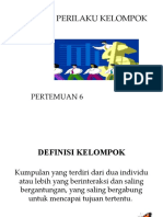 Perilaku Kelompok: Pertemuan 6