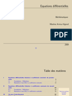 Equations Différentielles