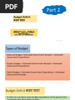 Budget Deficit by Priti Mangla