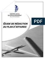 Guide de Redaction Du Plan Daffaires