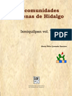 Libro Las Comunidades Indigenas de Hidalgo Ixmiquilpan Vol V