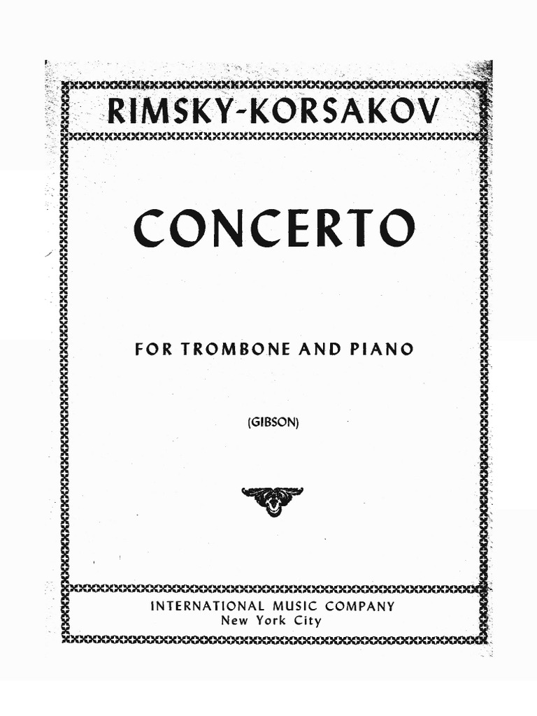RimskyKorsakov. Concierto PDF