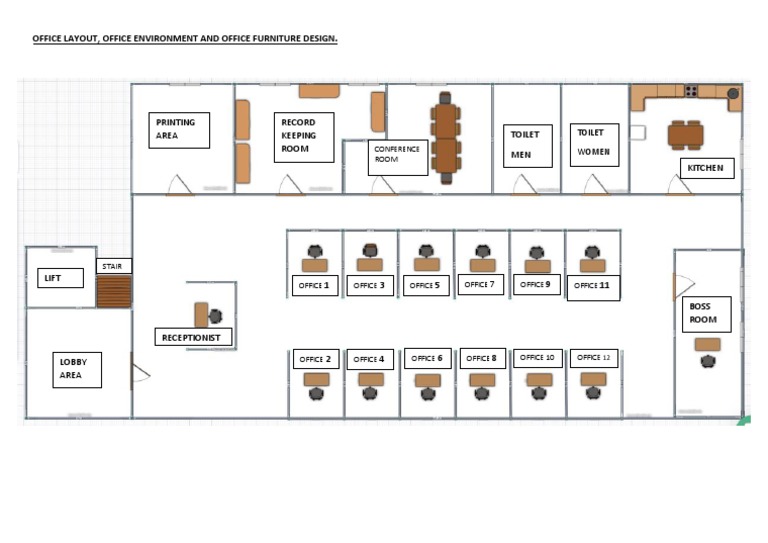 Office Layout and Design Overview | PDF