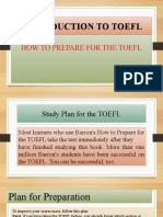 Introduction To TOEFL Test
