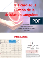 Le Cycle Cardiaque Et La Regulation Cardiaque